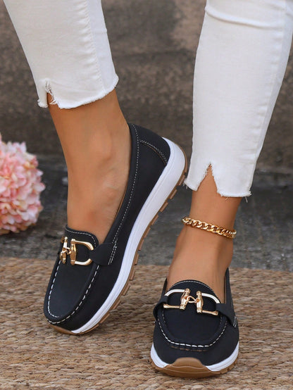 Mocassins Amalina En Daim