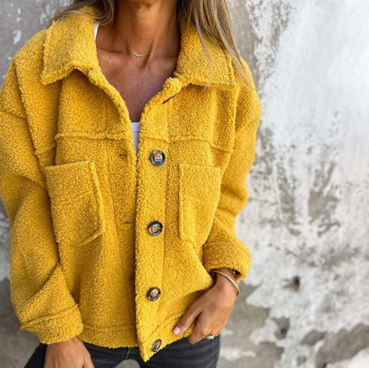 Veste Boutonnée Chaude & Intemporelle