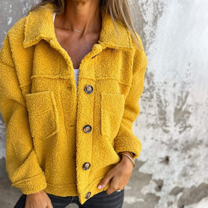 Veste Boutonnée Chaude & Intemporelle