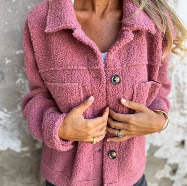 Veste Boutonnée Chaude & Intemporelle