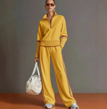 LUNA™ | Ensemble sporty chic rétro 2 pièces