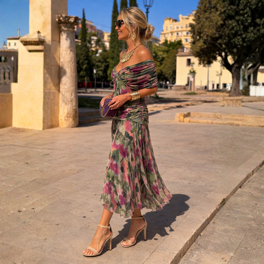 Robe Masarova Longue Avec Cache-Ventre