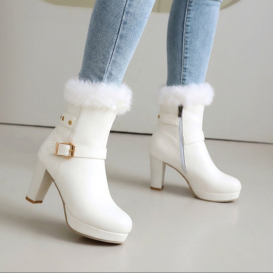 Bottines Annita En Cuir