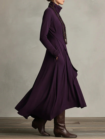 Robe Lausanne Longue À Col Roulé