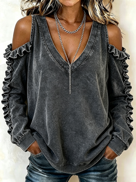 Pull Maeva Audacieux À Volants